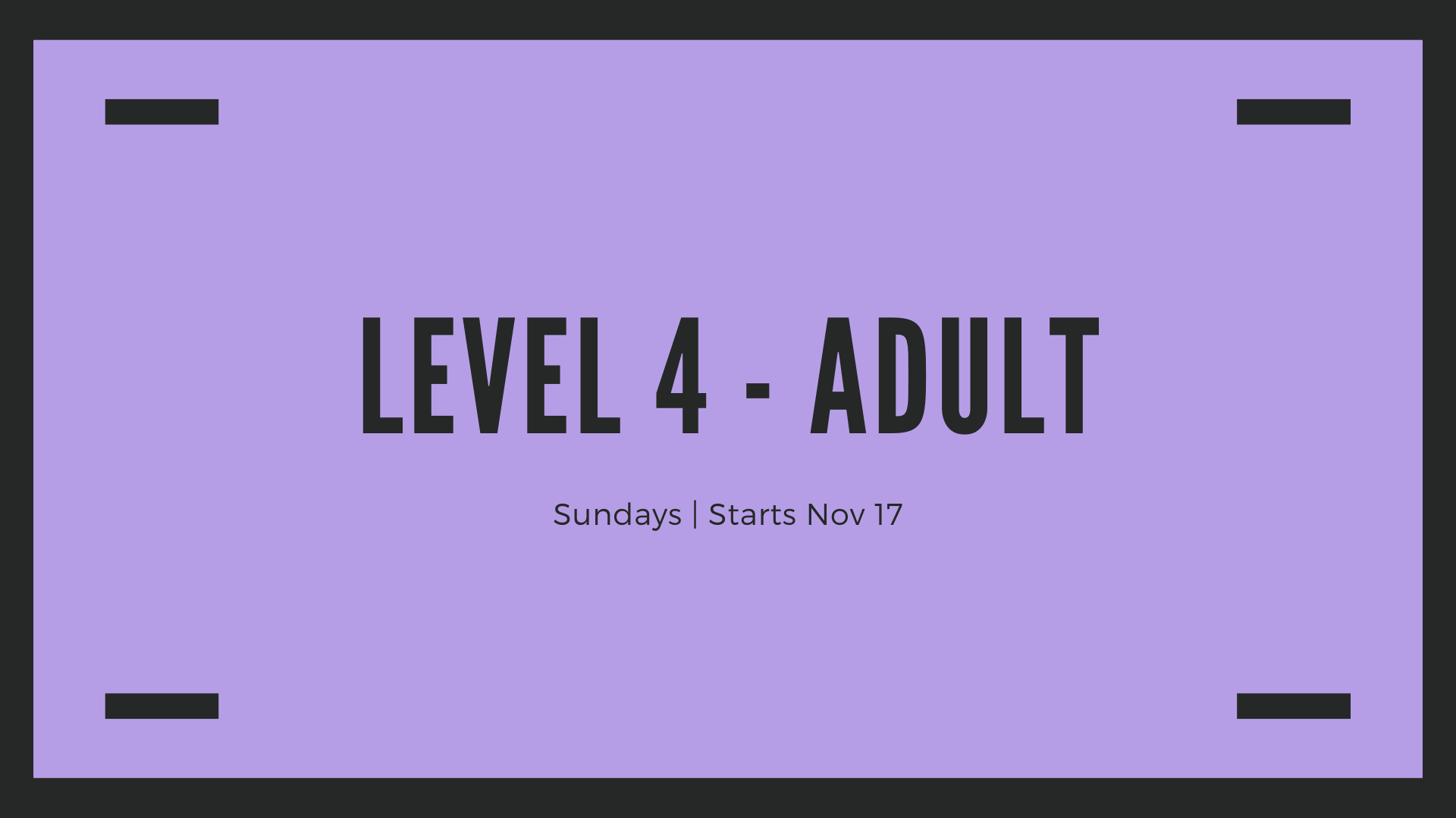 Level 4 Improv