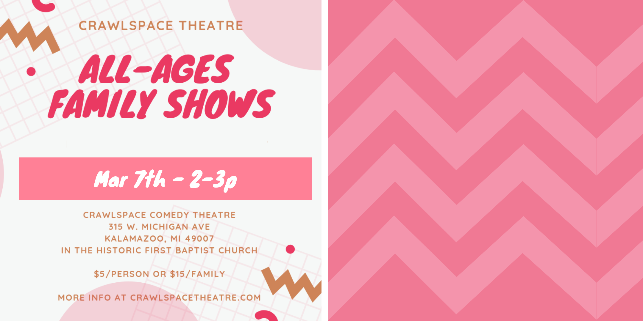 Family Friendly Variety Show March 7