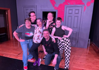 Canned Champagne on Crawlspace Comedy Theatre Stage